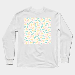 Plaster Pattern Long Sleeve T-Shirt